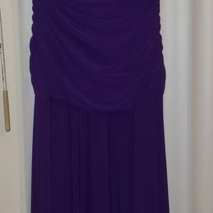 NW Nightway Purple Gown